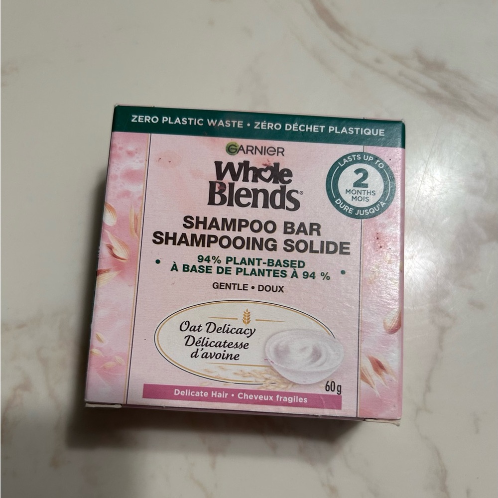 Garnier Pink Shampoo Bar for Hair Care